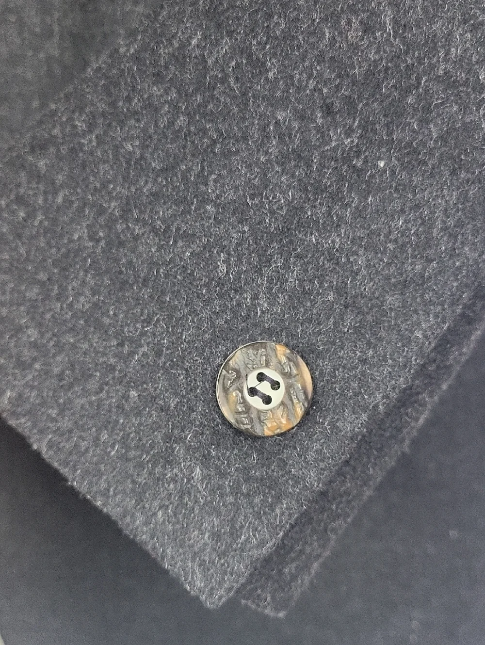 Vintage Michel Luzzi Linea Uomo Tyrol Men's Charcoal Grey Blazer. Size L